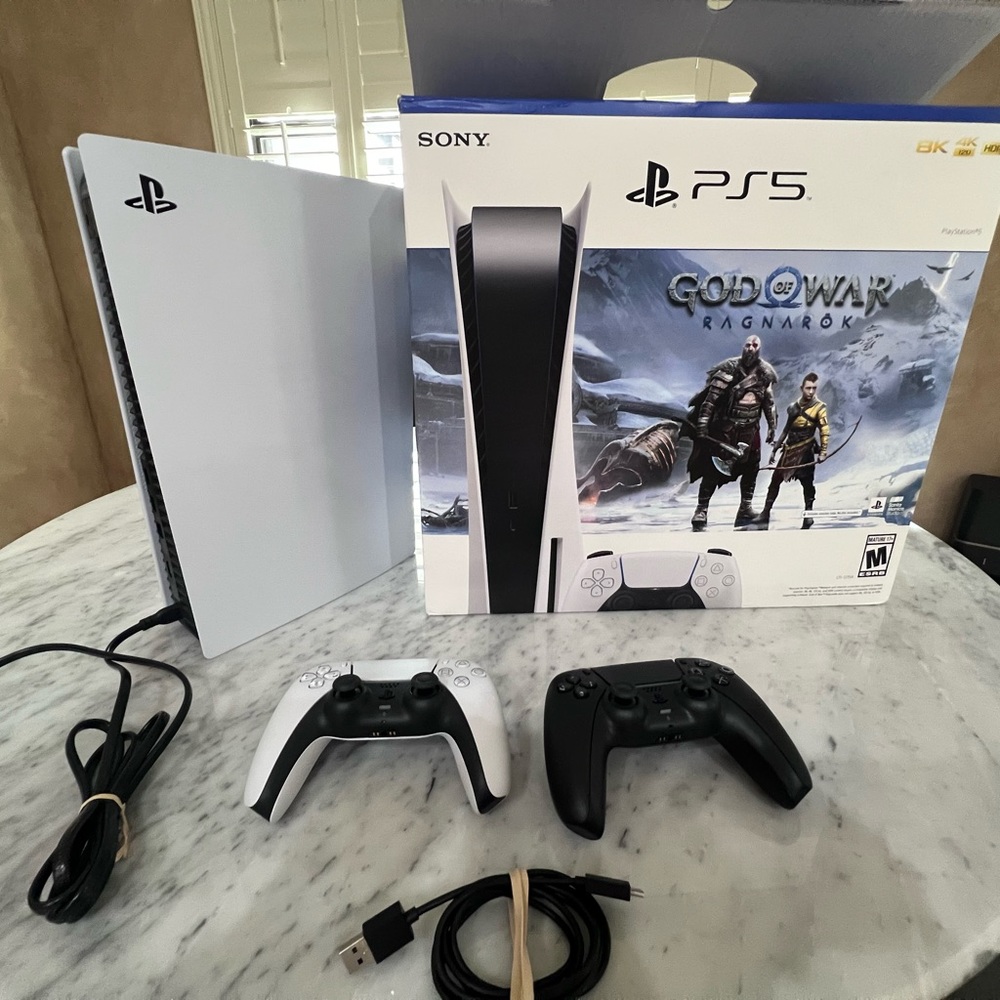Playstation 5 with extra controller